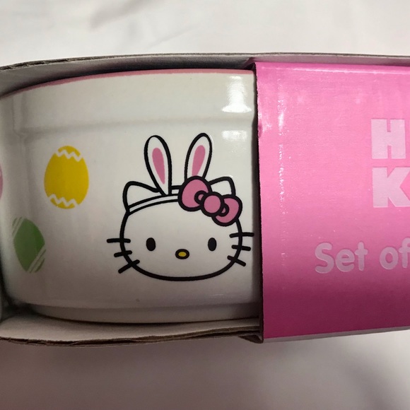 Hello Kitty Easter Ramekins. - Picture 4 of 4